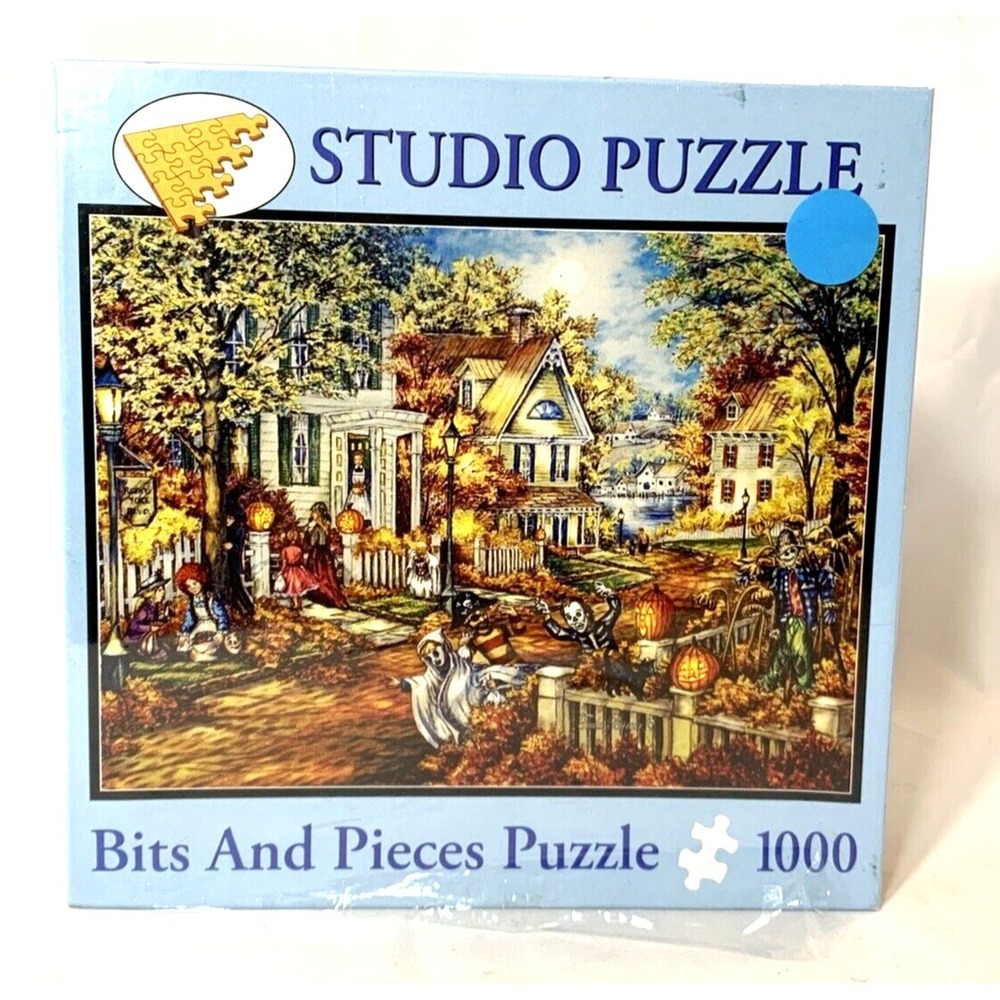 Bits and Pieces Puzzle 1000 Piece Tuula Burger Halloween on Royal York NewSEALED